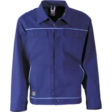 Declan Optima munkavédelmi kabát, 308 g-os 100% pamut, sötétkék, 44