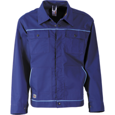 Declan Optima munkavédelmi kabát, 308 g-os 100% pamut, sötétkék, 44