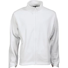 Élelmiszeripari polár kardigán, fehér, 2XL