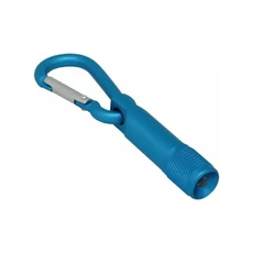 Munkees kulcstartó led lámpa karabinerrel, kék