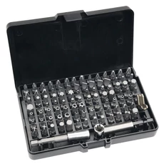 Neo Tools bit készlet tartóban, 1/4&quot;, 25-60mm, 99 részes 