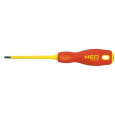 Neo Tools csavarhúzó, szigetelt, lapos, 1000V, 2.5x75mm
