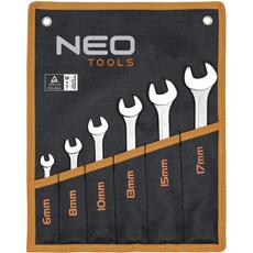 Neo Tools csillag-villáskulcs készlet, 6-17mm, 6 részes