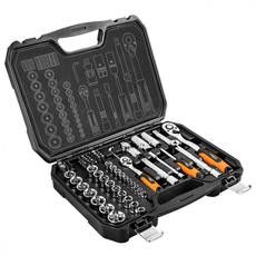 Neo Tools dugókulcs készlet, 1/4&quot;-1/2&quot;, 73 részes