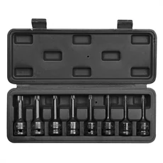 Neo Tools dugókulcs készlet, gépi, torx, 1/2&quot;, T25-T60, 8 részes