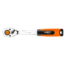 Neo Tools racsnis hajtókar, váltós, 1/2&quot;, 90fog, 250mm