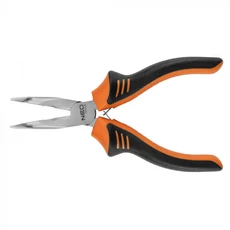 Neo Tools hosszúcsőrű fogó, hajlított, 160mm