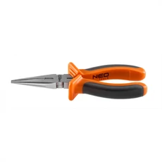 Neo Tools hosszúcsőrű fogó, egyenes, 160mm