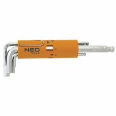 Neo Tools imbuszkulcs készlet, gömb, 2-10mm, 8 részes