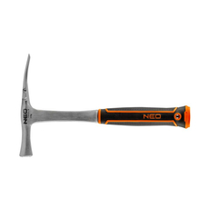 Neo Tools kőműves kalapács, széles, kétkomponensű markolat, 600g
