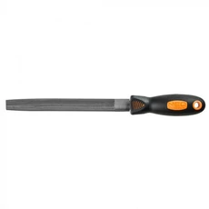 Neo Tools reszelő, félkerek, gumírozott nyél, 2x200mm