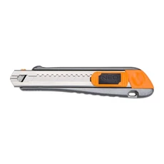 Neo Tools szike, törhető pengés, fémbetétes, PVC, 18mm