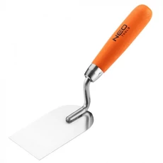 Neo Tools kőműves kanál, patkó alakú, fa nyelű, 60mm