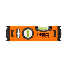 Neo Tools vízmérték, alu, 2 libella, 20cm
