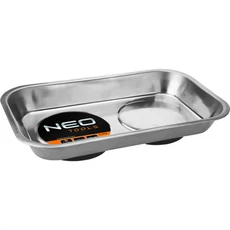Neo Tools mágneses tálca, acél, 245x145mm