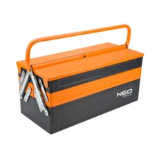 Neo Tools szerszámosláda, fém, 450x235x260mm