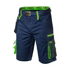 Neo Tools Premium rövidnadrág, kék-zöld, XL/56