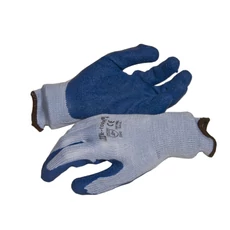 NMSafety latex tenyérmártott Poli-pamut kötött kesztyű (EN 2242), kék, XL-es  NMSafety latex tenyérmártott Poli-pamut kötött kesztyű (EN 2242), kék, XL-es