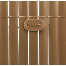 Nortene Fixcane rögzítő műanyag nádfonat rögzítéséhez, barna, 3.3x19mm, 26db