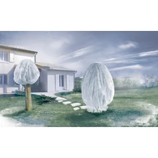 Nortene Hivertex PP átteleltető növénytakaró, fehér, 45 g/m2, 1x10m Nortene Hivertex PP átteleltető növénytakaró, fehér, 45 g/m2, 1x10m
