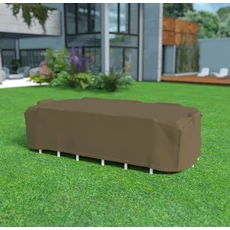 Nortene COVERTOP vízálló bútortakaró szövet asztal+székekhez, 325x205x90cm