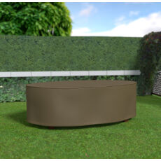 Nortene COVERTOP vízálló bútortakaró szövet ovális asztalhoz, 230x130x70cm