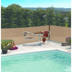 Nortene Extranet szőtt árnyékoló háló, 80%, barna, 1x10m