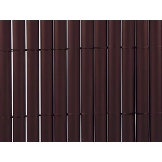 Nortene Plasticane Oval ovális profilú műanyag nád, PVC, barna, 13mm, 2x3m