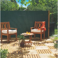 Nortene Plasticane Oval ovális profilú műanyag nád, zöld, 1x3m