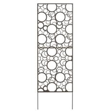 Nortene DECORATION PANEL fém elválasztó panel, barna, 0,6x1,5m