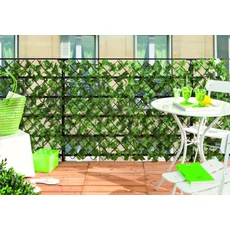 Nortene Greenly térelválasztó, műanyag levelekkel, 1x2m