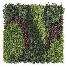 Nortene Vertical Costa zöldfal vegyes levelekkel, zöld, 1x1m