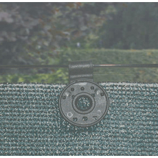Nortene Fixatex rögzítő kapocs szőtt árnyékoló hálóhoz, fekete, 4.3x10cm