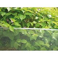 Nortene Square műanyag kertirács, szürke, 10x10mm, 1x5m