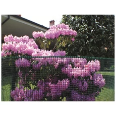 Nortene Square műanyag kertirács, antracit, 20x20mm, 0.5x5m