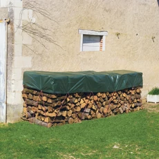 Nortene PROTEX WOOD vízhatlan, fahasábtakaró ponyva, 90 g/m2, 1,5x6m