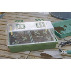 Nortene Heating Grow fűthető mini üvegház, 39x25x20cm
