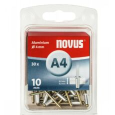 Novus alumínium popszegecs, A 4x10mm, 5.0-6.5, 30db