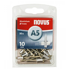 Novus alumínium popszegecs, A 5x10mm, 4.5-6.0, 30db