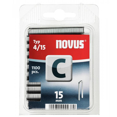 Novus keskeny tűzőkapcsok, C4, 1100db, 15mm