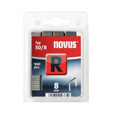 Novus lapos tűzőkapcsok, R 50, 960db, 8mm