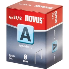 Novus szuperkemény tűzőkapcsok A 53, 5000db, 8mm