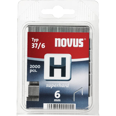 Novus szuperkemény tűzőkapcsok H37, 1000db, 10mm