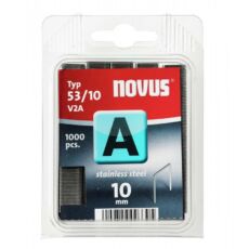 Novus tűzőkapcsok, V2A nemesacél, A53, 1000db, 10mm