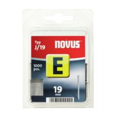 Novus tűzőszeg, E, J, 1000db, 19mm