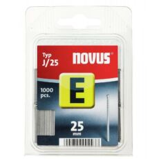 Novus tűzőszeg, E, J, 1000db, 25mm