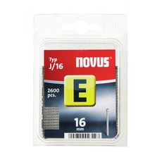 Novus tűzőszeg, E, J, 2600db, 16mm