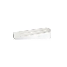 Ajtókitámasztó ék, műanyag, fehér, 10cm