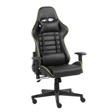 Pro Gamer szék, fekete-zöld