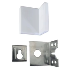 Bútorakasztó, fehér 25x35x50mm (IKEA)